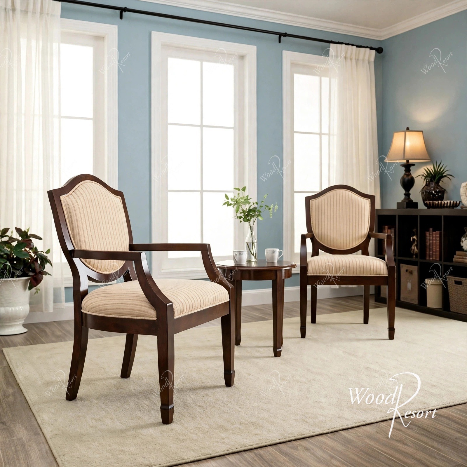 Classic Edge Chairs Set