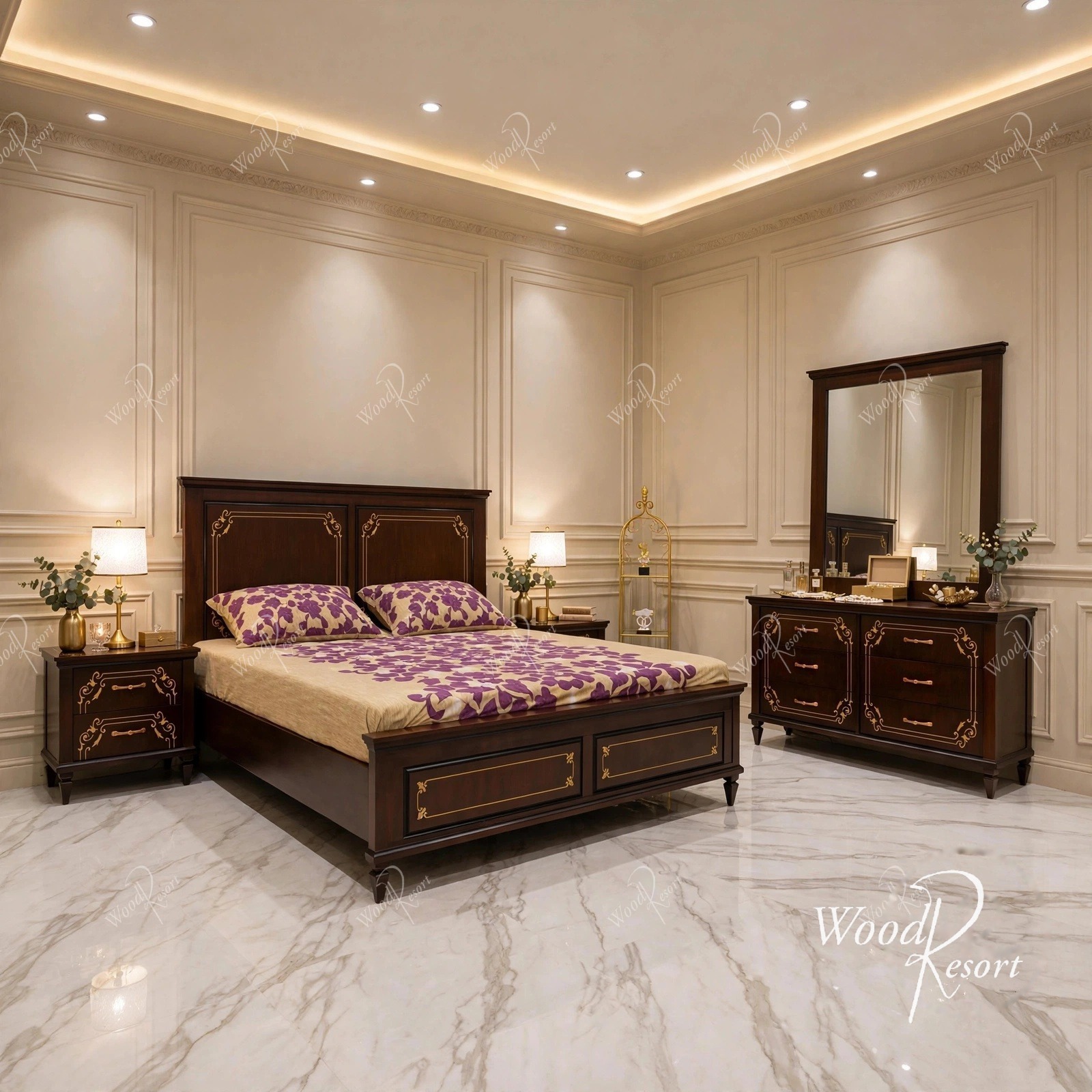 Symmetry Inlay Bedset