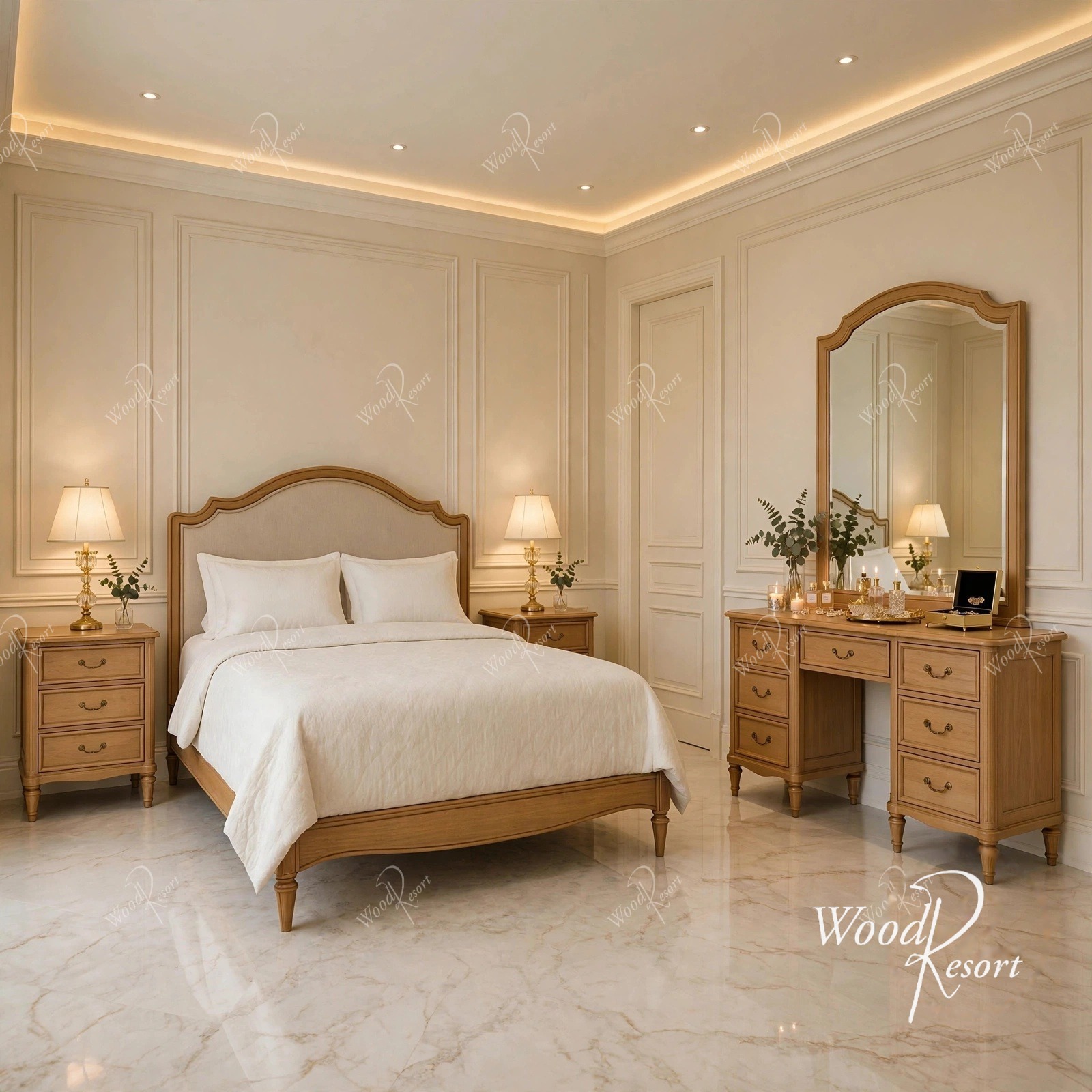Savora Carved Bedset