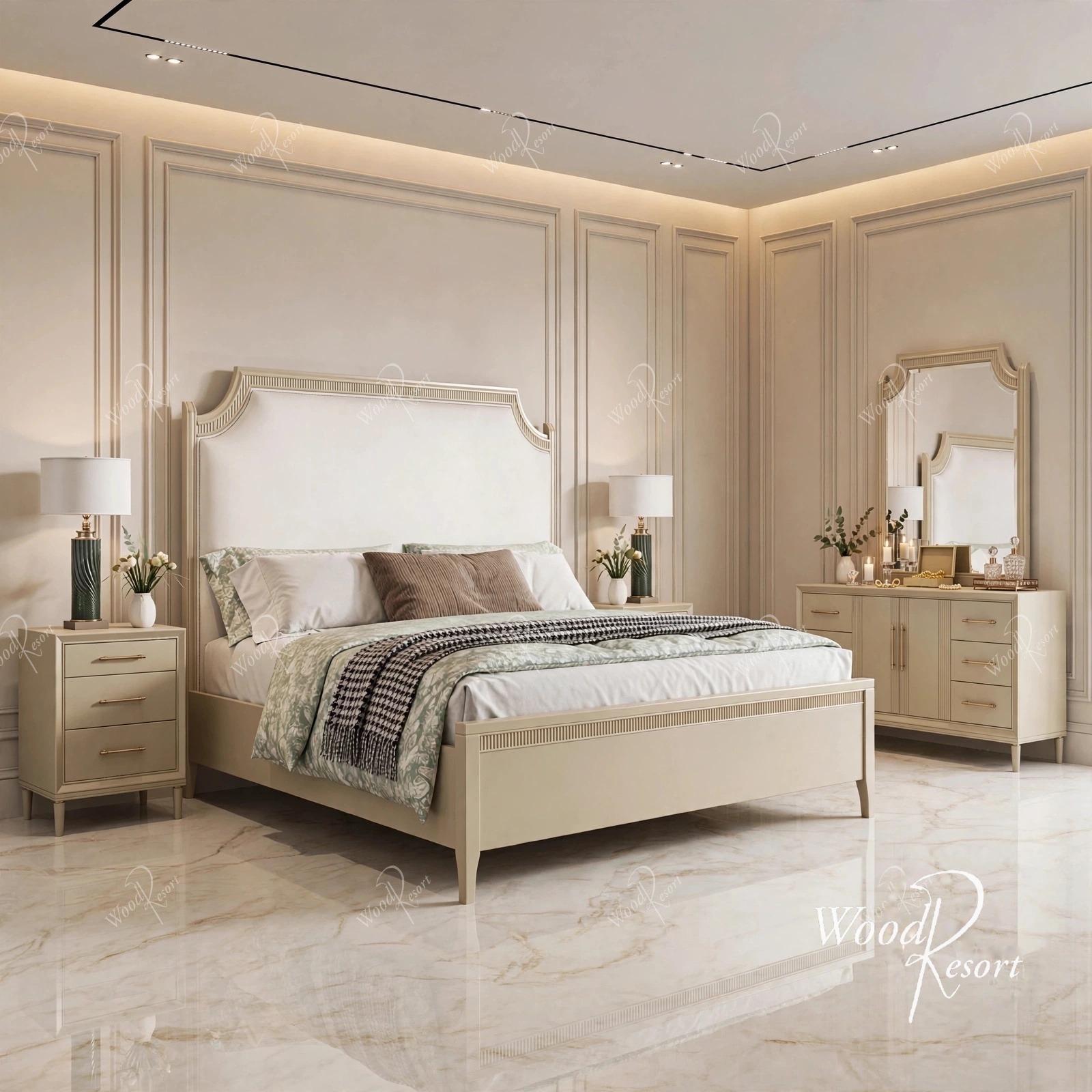 Aventa Ornate Bedset