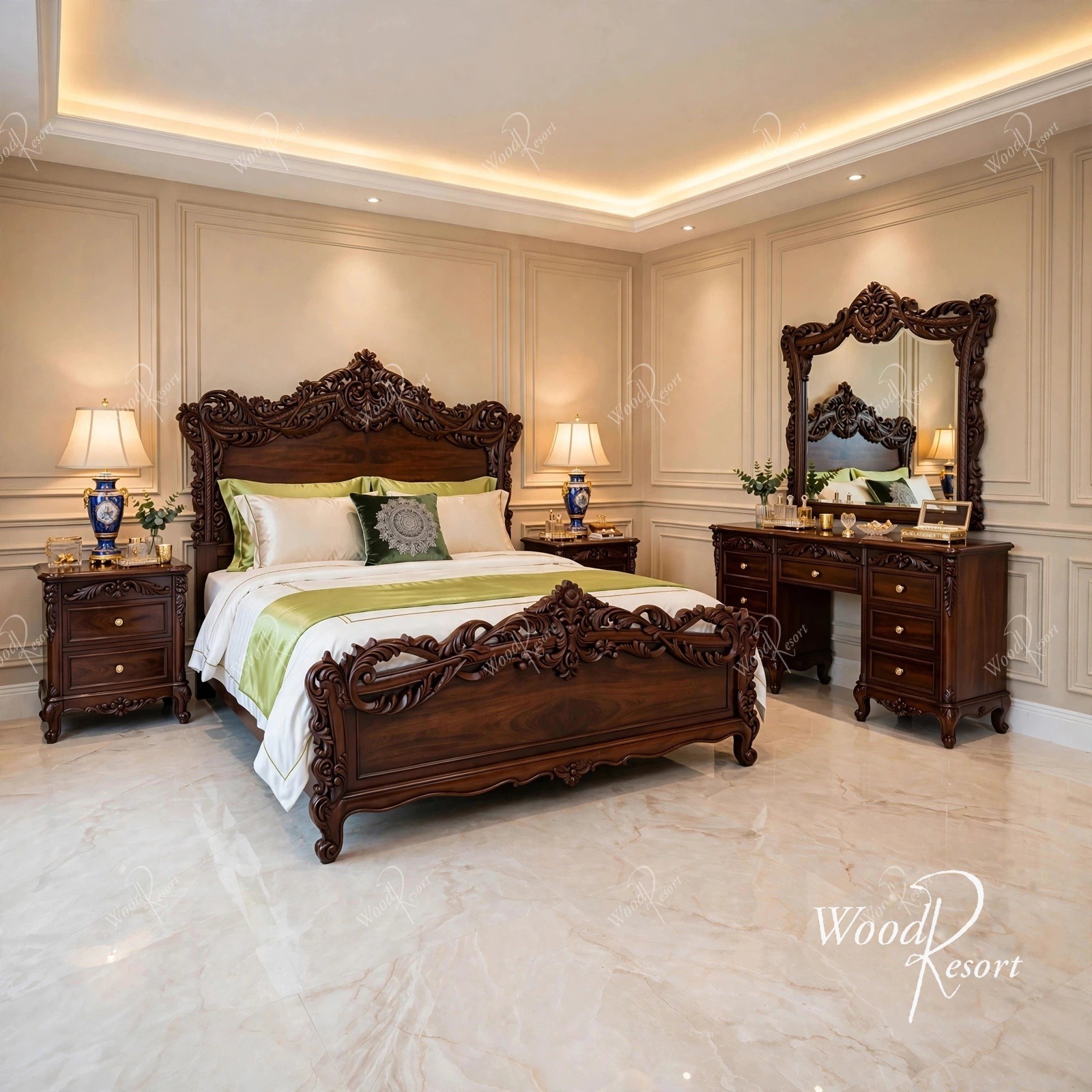 Caspia Ornate Bedset