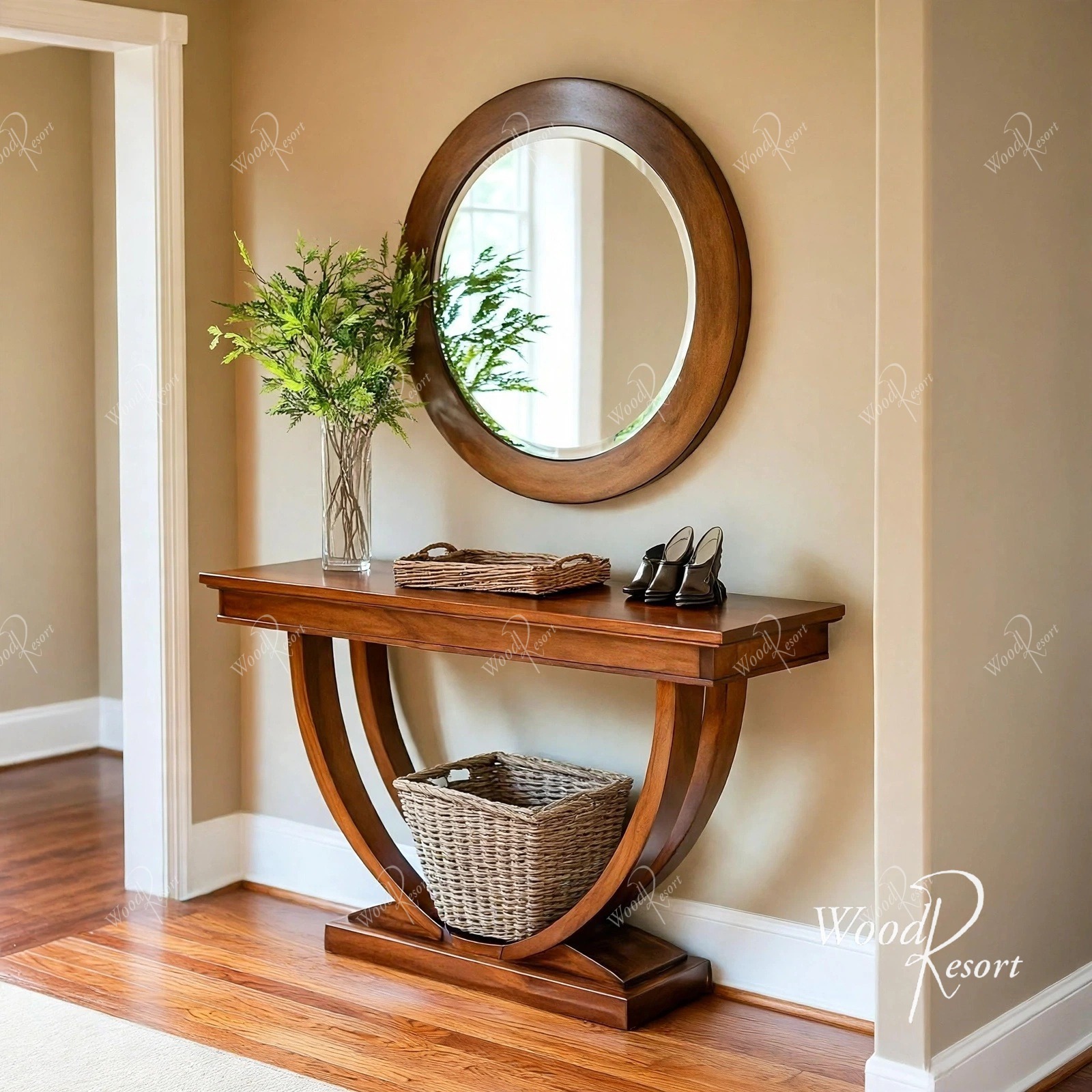 Wood Symmetry Consol