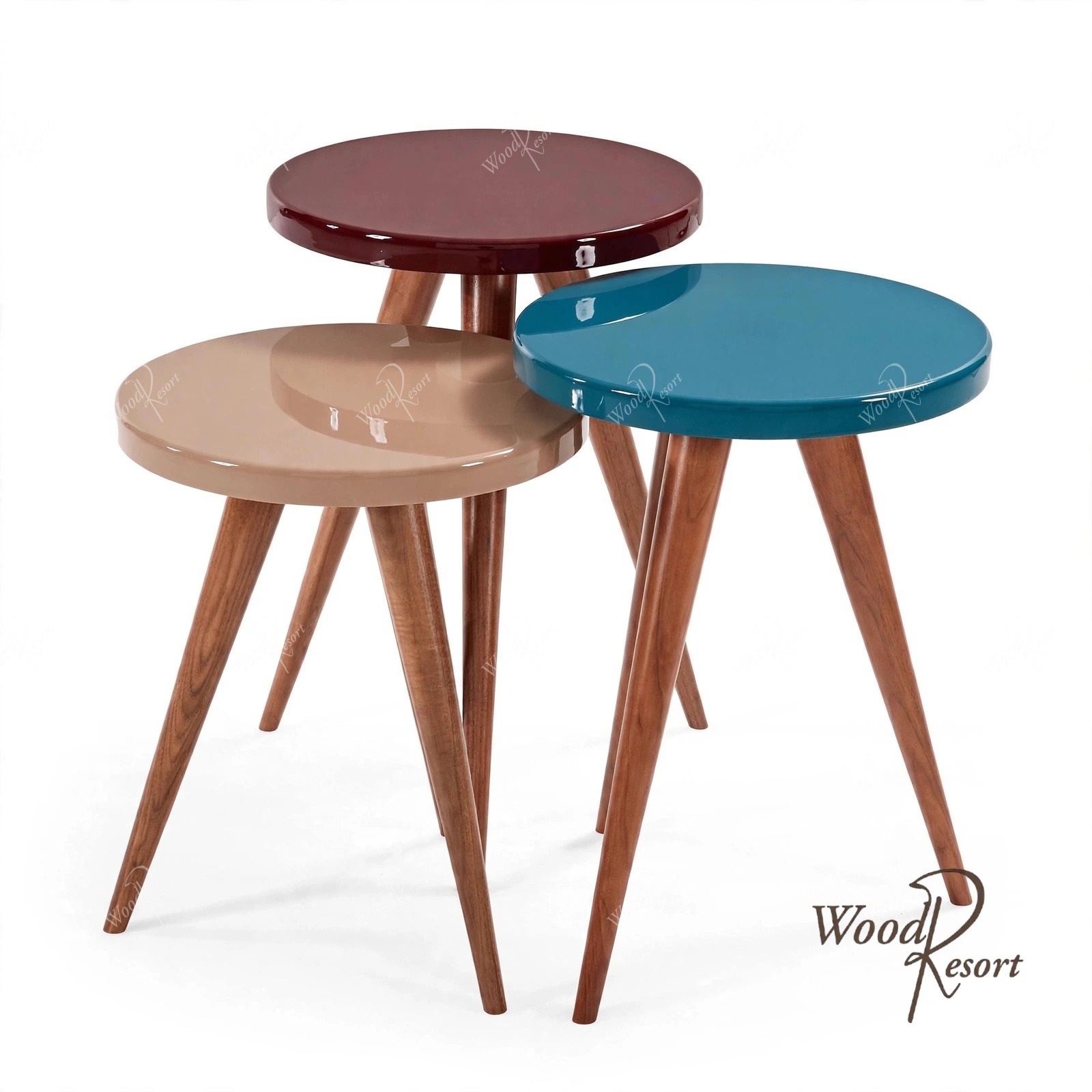 Prestige Oval Nesting Table