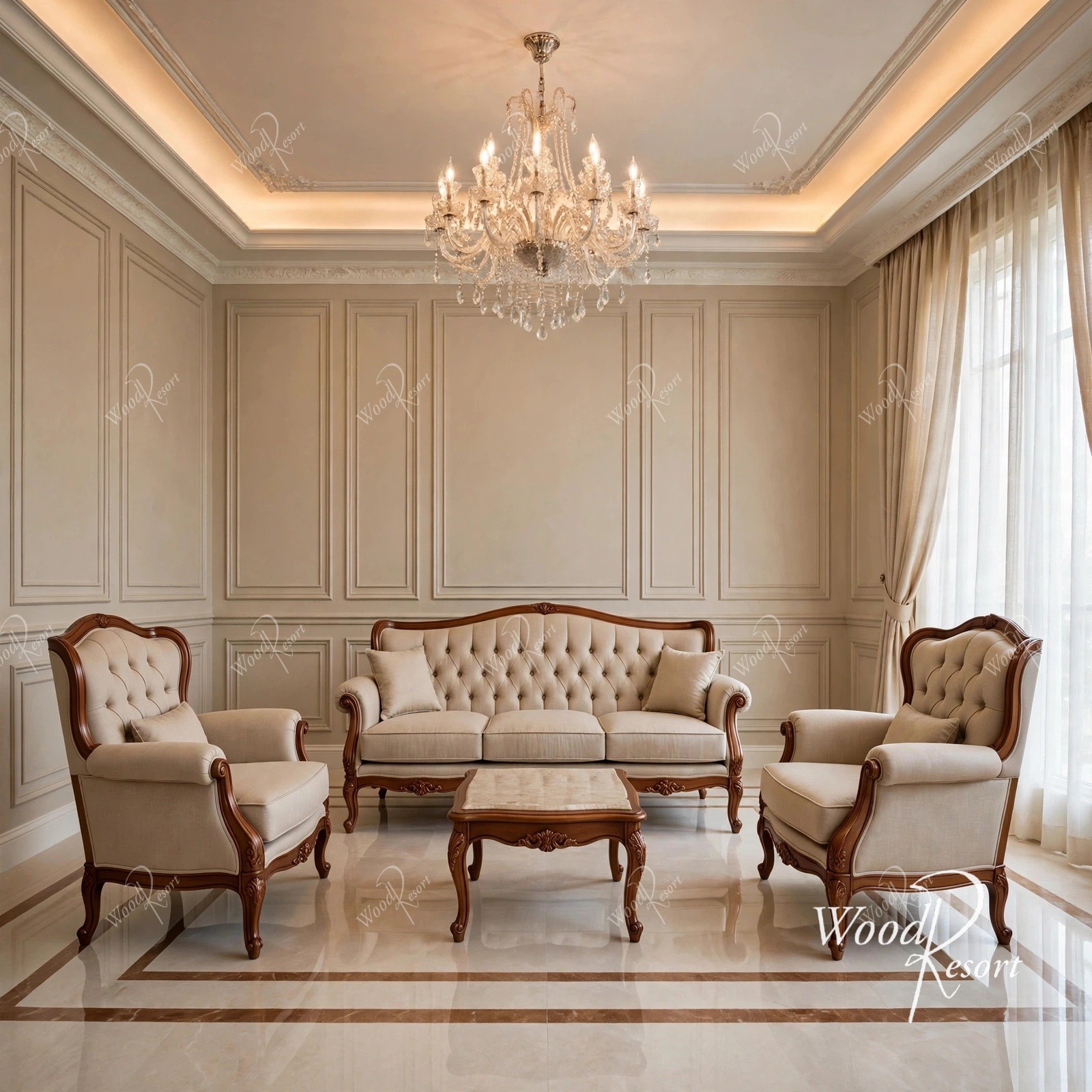 Marbella Carved Sofa
