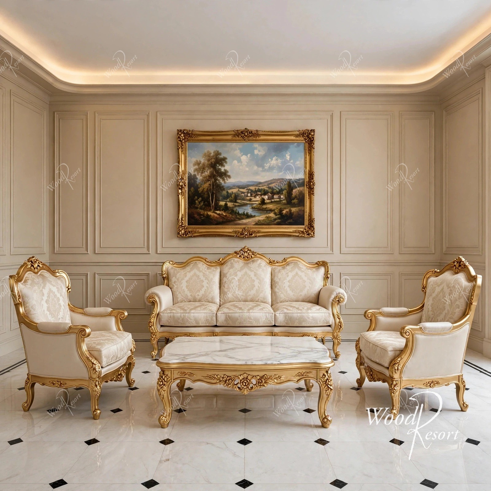 Royal Opulence Sofa