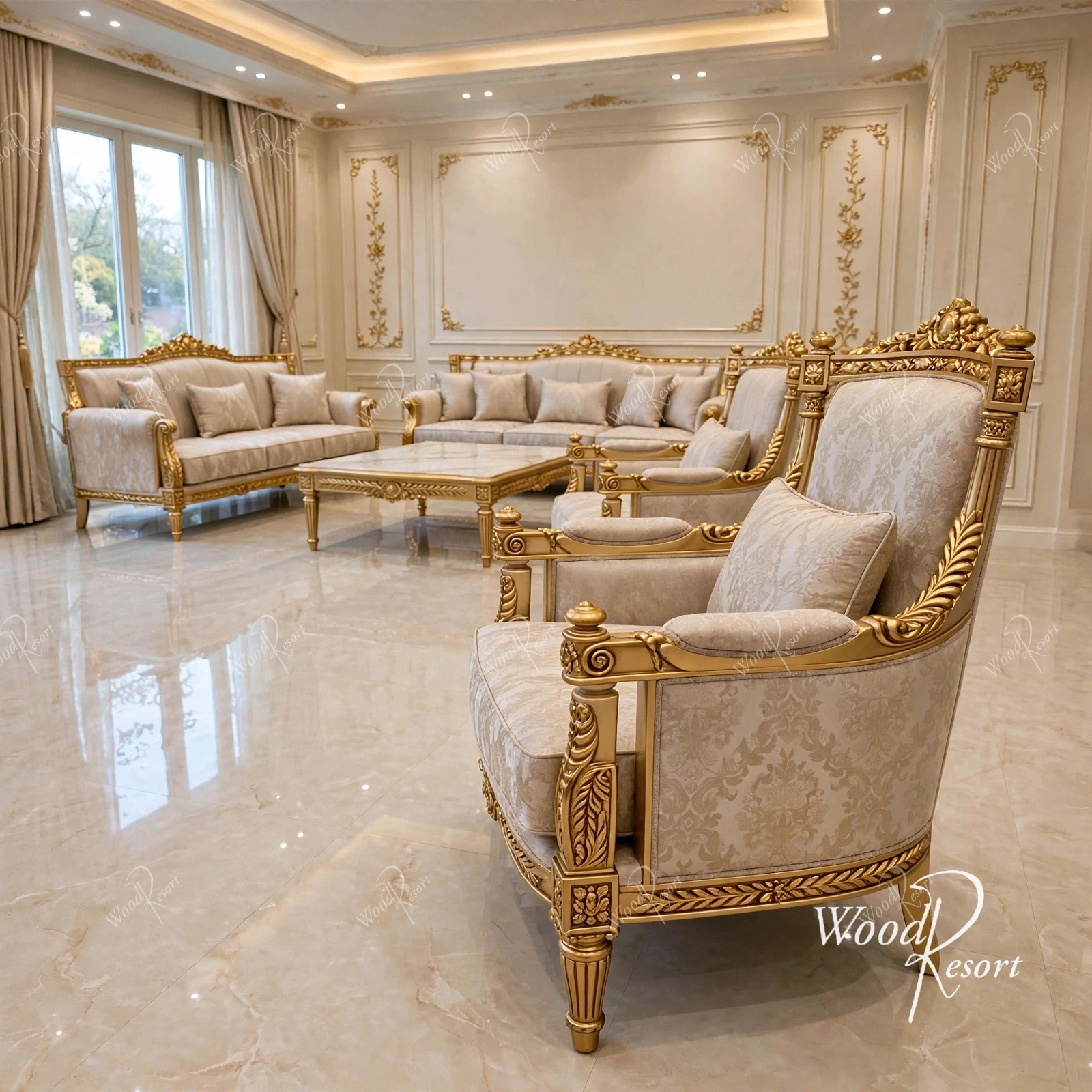 Luxora Crown Sofa